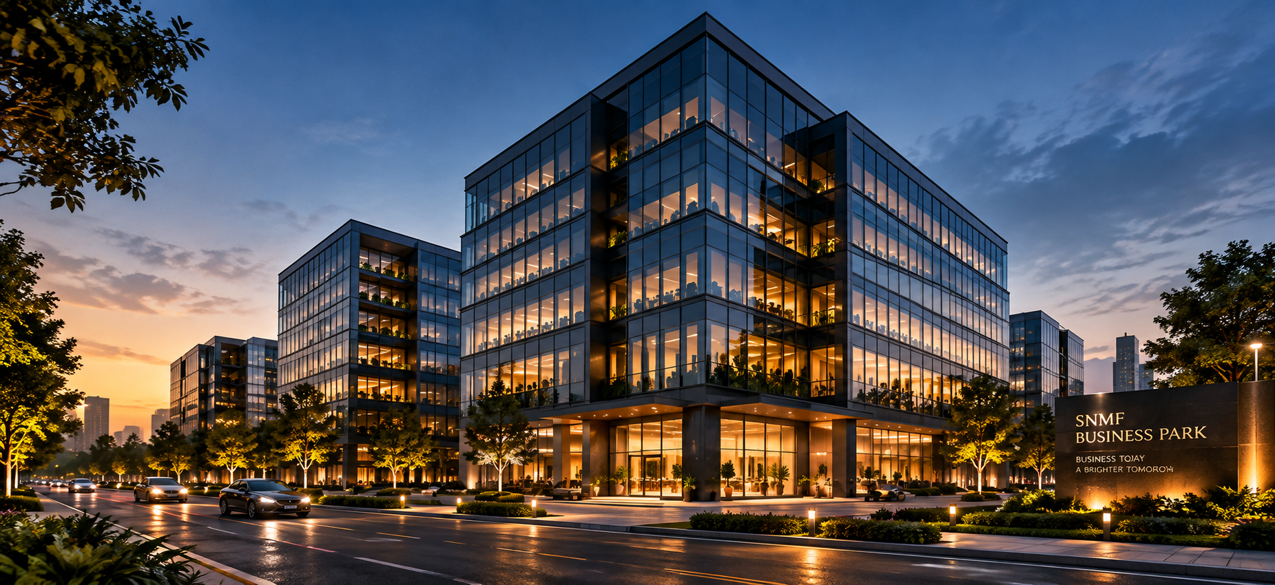 SNMF Business Park commercial development