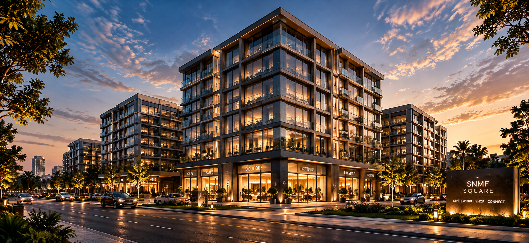 SNMF Square mixed-use development